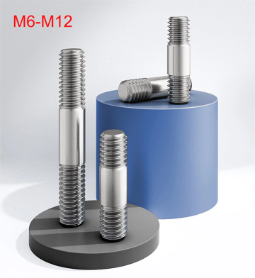 Custom High Strength Fasteners Double Head Stud