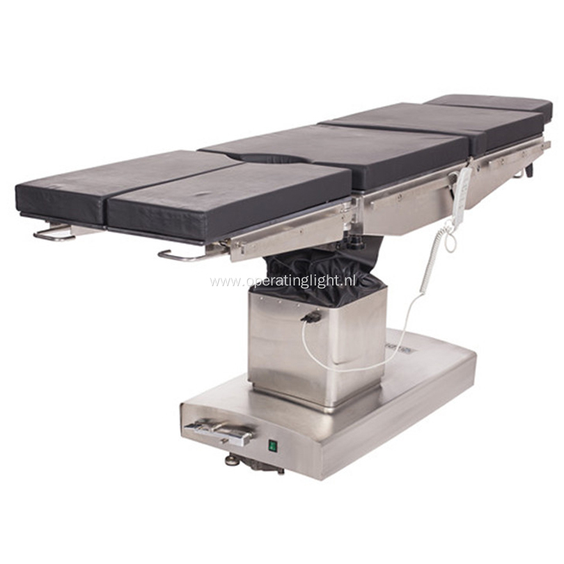 Electric medical equipment operating table