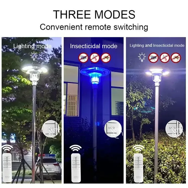 High Efficiency UFO Solar Insecticidal Lamp