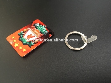 2016 MDF Keychain with Custom Logo & Wholesale Price for Promotion