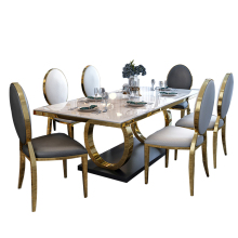 2024 Marble Dining Table Set - Stone Dinning Table and Chair Set