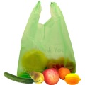 T-shirt de plástico embalando sacolas de supermercado para venda