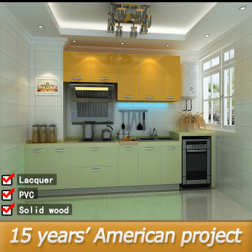 Foshan factory flat pack kitchen cabinet