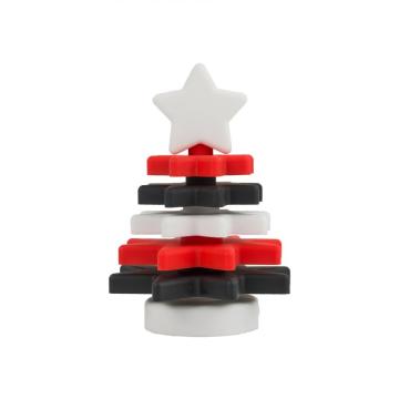 Silicone Nesting Star Stacker Puzzle Baby Stacking speelgoed