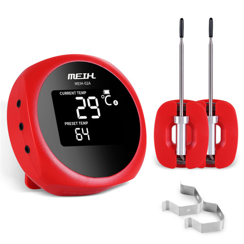 smart grill bbq-termometer med 6 sonder