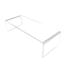 Durable Acrylic U-Shaped Shelf for Efficient Organization