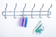 electroplate six hook rack