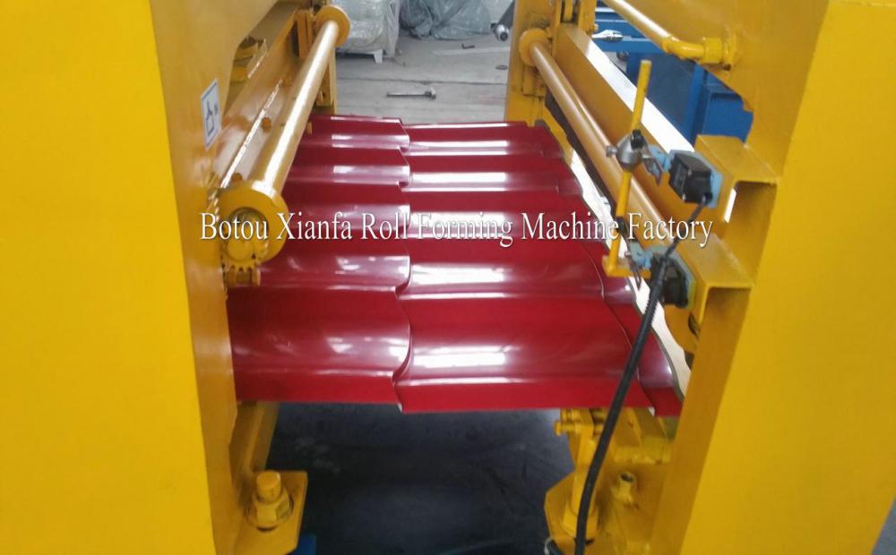 Trapezoidal and Glazed Tile Roofing Making Machine