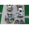 PFA Lined four way Pipe fittings