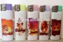 cheap electronic gas cigarette plastic lighter best-selling lighter FH-608