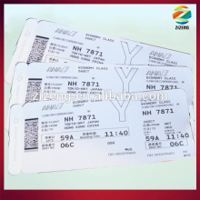 Excellent Paper Airline Thermal Boarding Passes luggage tags/