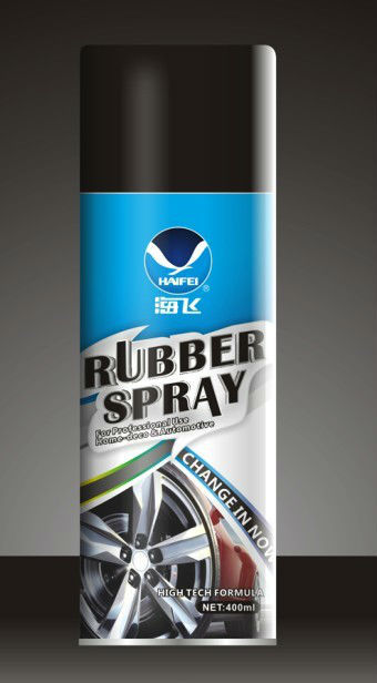 car rubber spray