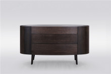 Oval wooden sideboards
