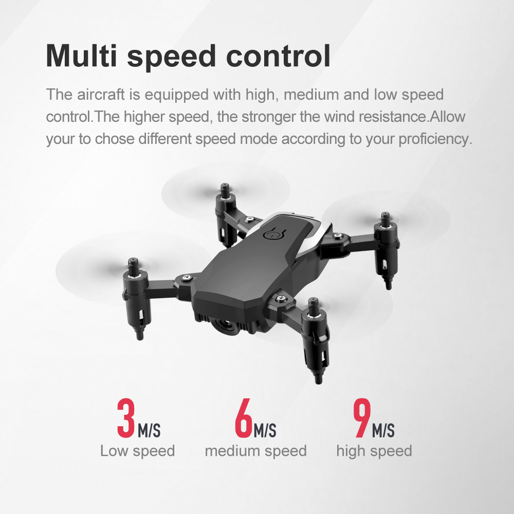 LF606 Mini Drone With Camera HD Wide High Hold Professional RC Helicopter One-Key Return FPV Drones Foldable Quadcopter Kid Toys