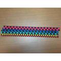 Multi Color Dyed Yarn Polyester Webbing