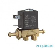 Europe Type AC12V 24V Tube Connector Valve
