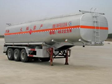 13m Tri-axle Oil Tanker Transport Semi Trailer