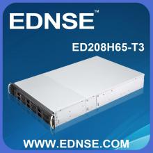 2u 8Bays Rack-Mounted  Server Case