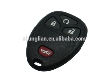 GM remote key fobs cover 3+1 buttons car remote keyless case