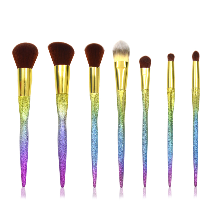 7pcs Mermaid Makeup Brush