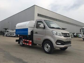 Mobile garbage truck, garbage station