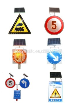 solar traffic sign/ solar road sign/ led traffic sign
