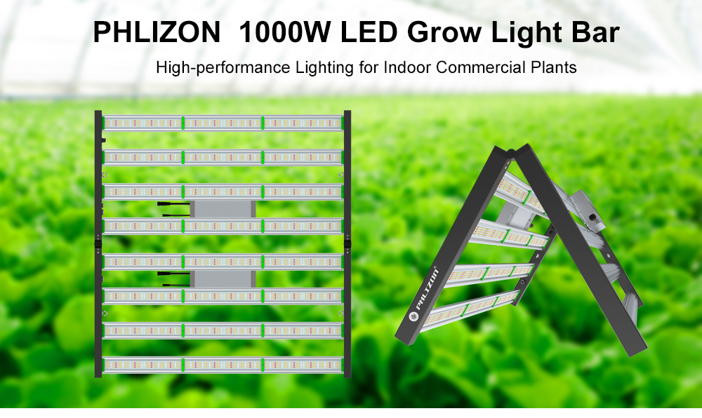 Phlizon 1000w Grow Lights Foldable