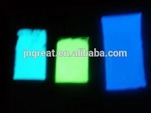 luminous powder for paint and glow film