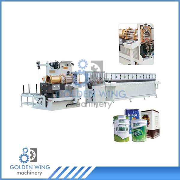Full-Auto Round/Square Tin Can Making Machine For Camellia/Rapeseed/Soybean/Olive/Chemical Oil/Ghee Tin Can Production Line