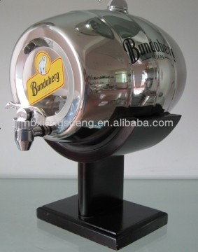 4L Beer Tower / stainless steel beer tower / table top beer tower