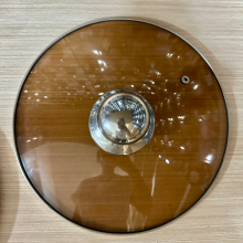 Universal Heat Resistant Cookware Accessory - Multi-Size Glass Tempered Pot Lids