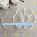 Flower Shape Clear Storage Box Plastic Case