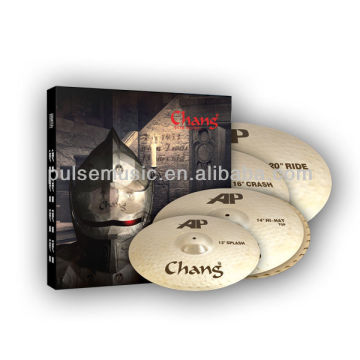 Chang B20 AP Drumset Cymbal With Cymbal Bag 16" Crash Cymbals