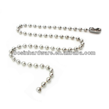 Fashion High Quality Metal Identification Chains Ball Chain