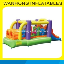 Hot sale obstacle mini castle inflatable bouncy for backyard