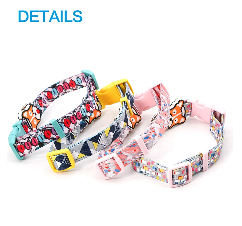 Adjustable Pets Collar Puppy Dog Collars Cat Collars Custom Design