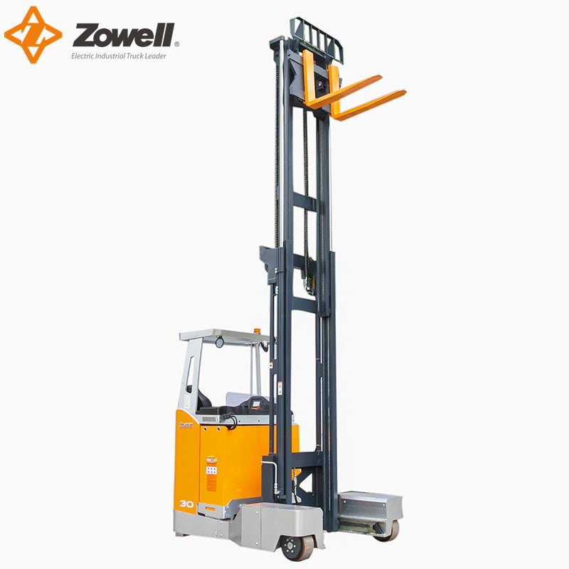 Long material handing multi-way forklifts