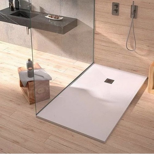 Rectangular Artificial Stone Shower Tray