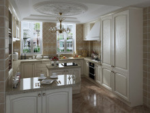 Babylon Solid Wood Kitchen Cabinet