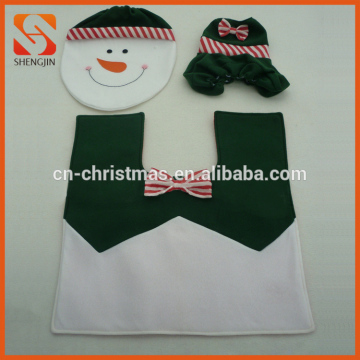 Custom Fleece Christmas toilet seat cover