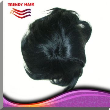 Brazilian Virgin Remy Human Mens Toupee