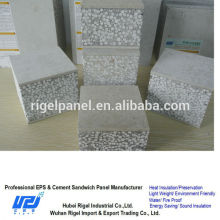 Energy saving easily cut green composite waterproof sandwich panel walls and roof