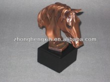 Resin copper ash urn