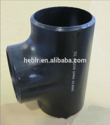 standard asme b16.9 carbon steel lateral tee