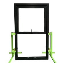 Single Hung Sliding Windows: UPVC Plastic Steel House Windows