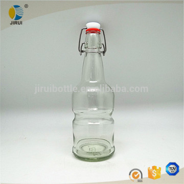 popular glass beer botte & hot sale glass drinking bottle