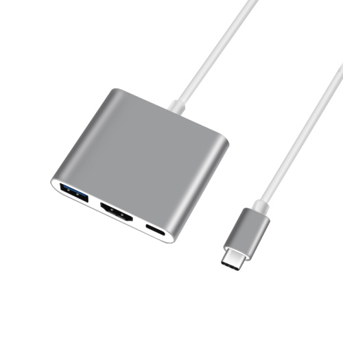 Typ-C-Hub-zu-USB-Ladegerät 3.0 PD-Adapter