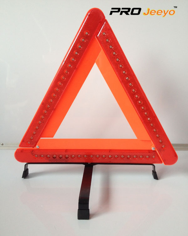 LED Flashing Light Warning Triangle DL-210 12