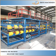 Rockwool Sandwich panel cold making line/Multifunctional fireproof aluminum rockwool eps sandwich panel makingmachine