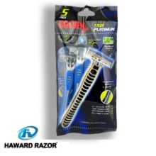 D317L 5pcs per polybag rubber shaving stick safety shaver